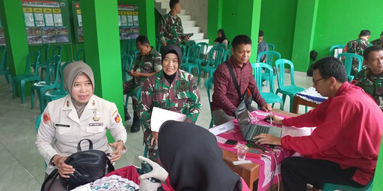 Tak Hanya Fokus Buat Jalan Juga Gelar Donor Darah(TMMD) Sengkuyung Tahap II Kodim 0724/Boyolali
