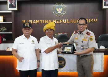 Baratin Sampaikan Komitmen Menjaga Keamanan Pangan di Batas Negeri saat kunker DPR RI