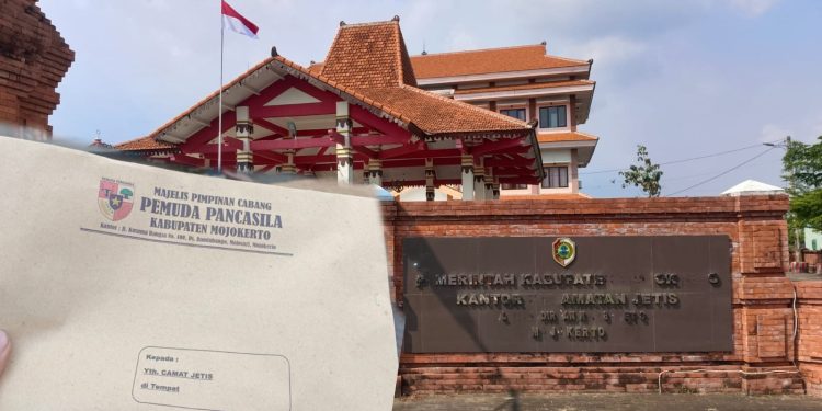 Camat Jetis Dinilai Abai, MPC Pemuda Pancasila Mojokerto Layangkan Peringatan Moral