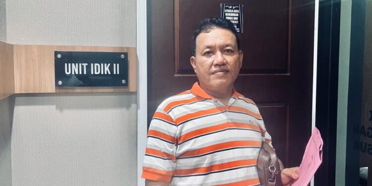 KORBAN PENIPUAN PENGADAAN BARANG PT PETROKIMIA GRESIK,PENUHI PANGGILAN APH