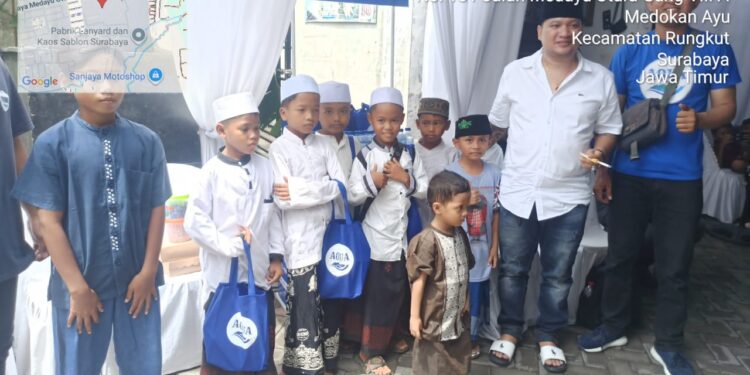 Kepedulian Dirut PT. EMMC dan Radar CNN Grup: Gelar 1000 Kuota Khitan Massal Gratis, Santunan Anak Yatim dan Bagi-bagi Sembako